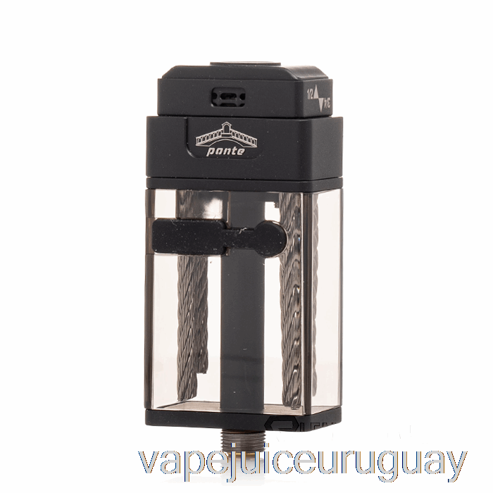 Orca Vape X Mrjustright1 Ponte Xl Rdta Stubby Tank Vape Negro Recargable